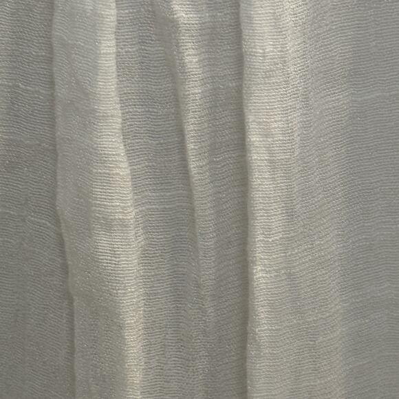 Carolyn Taylor Woman 3X Blouse Cotton Blend 3/4 Sl Crochet Crepe Ivory Summer‎ - Picture 6 of 10